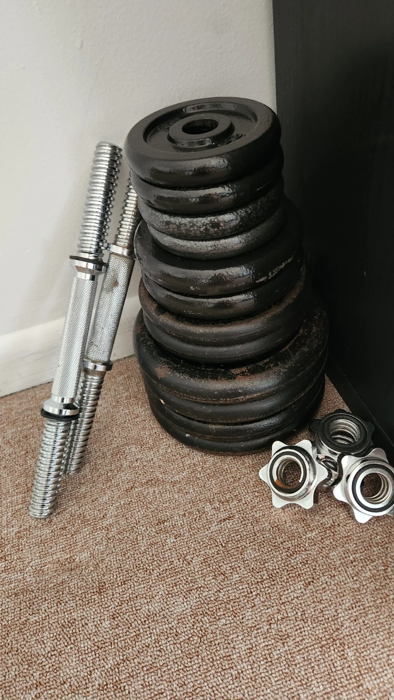 Weider & CAP Barbell Weight Plates and Dumbbells - photo 2