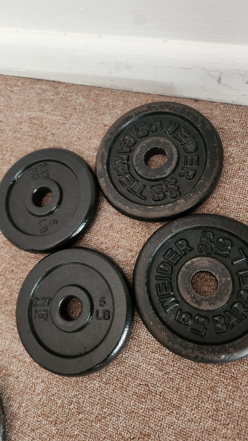 Weider & CAP Barbell Weight Plates and Dumbbells - photo 5