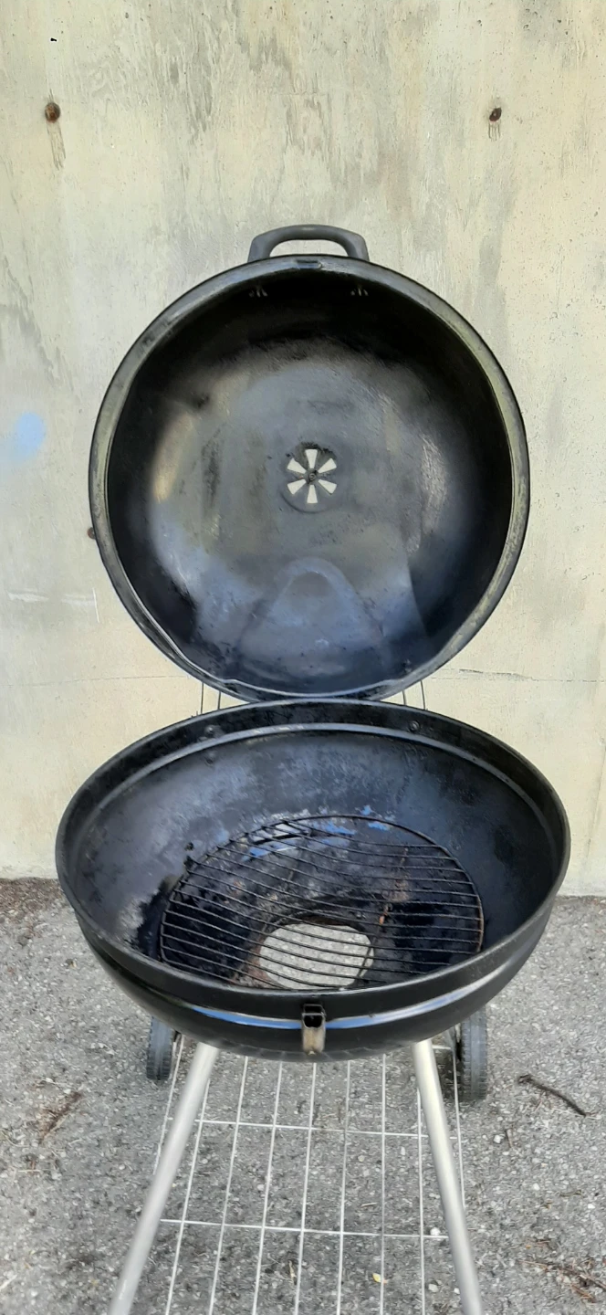 Black Weber Charcoal Kettle Grill - photo 2