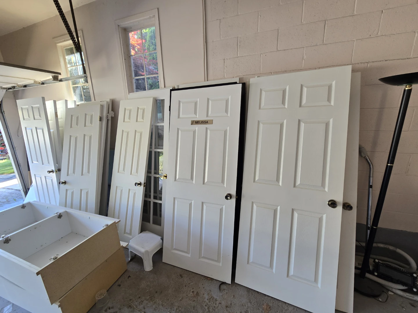 Set of 5 White Interior Doors - photo 3