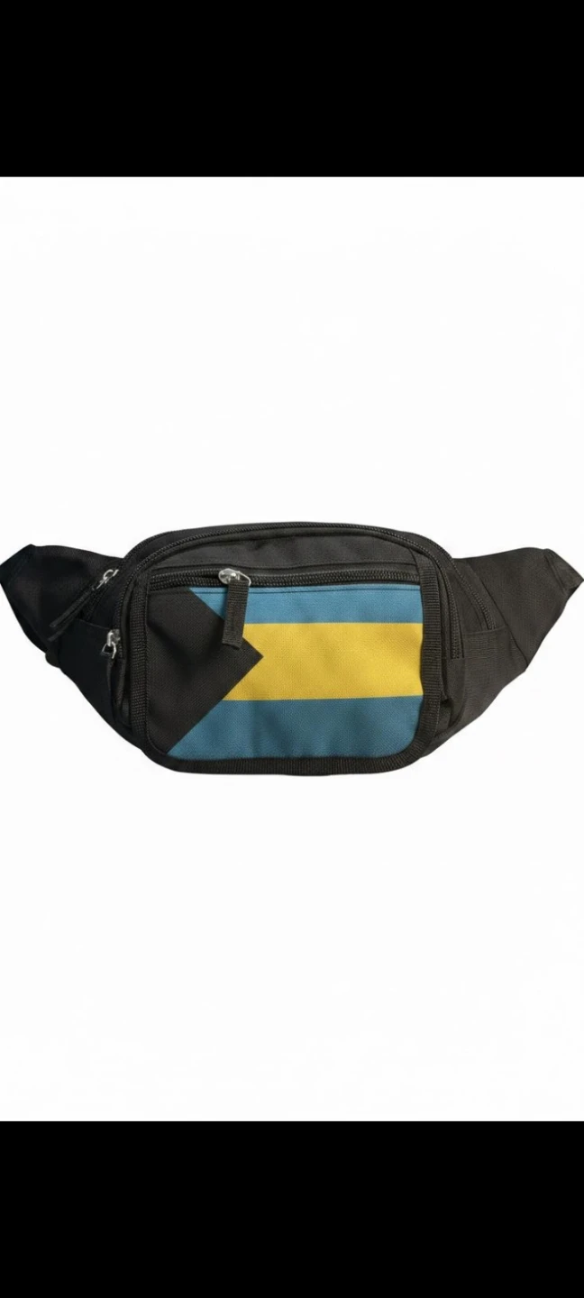 Bahamas Flag Fanny Pack
