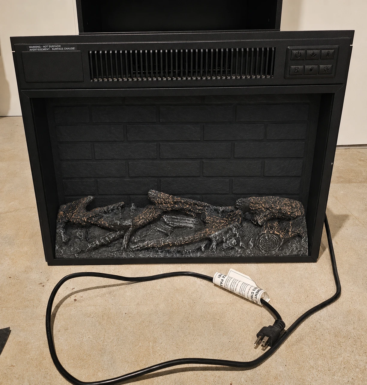 MasterFlame Electric Fireplace TED23 G3