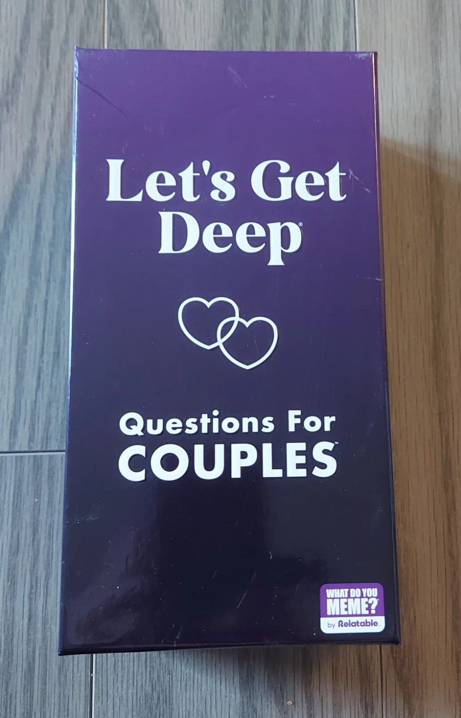 Let's Get Deep Questions For Couples Card Game