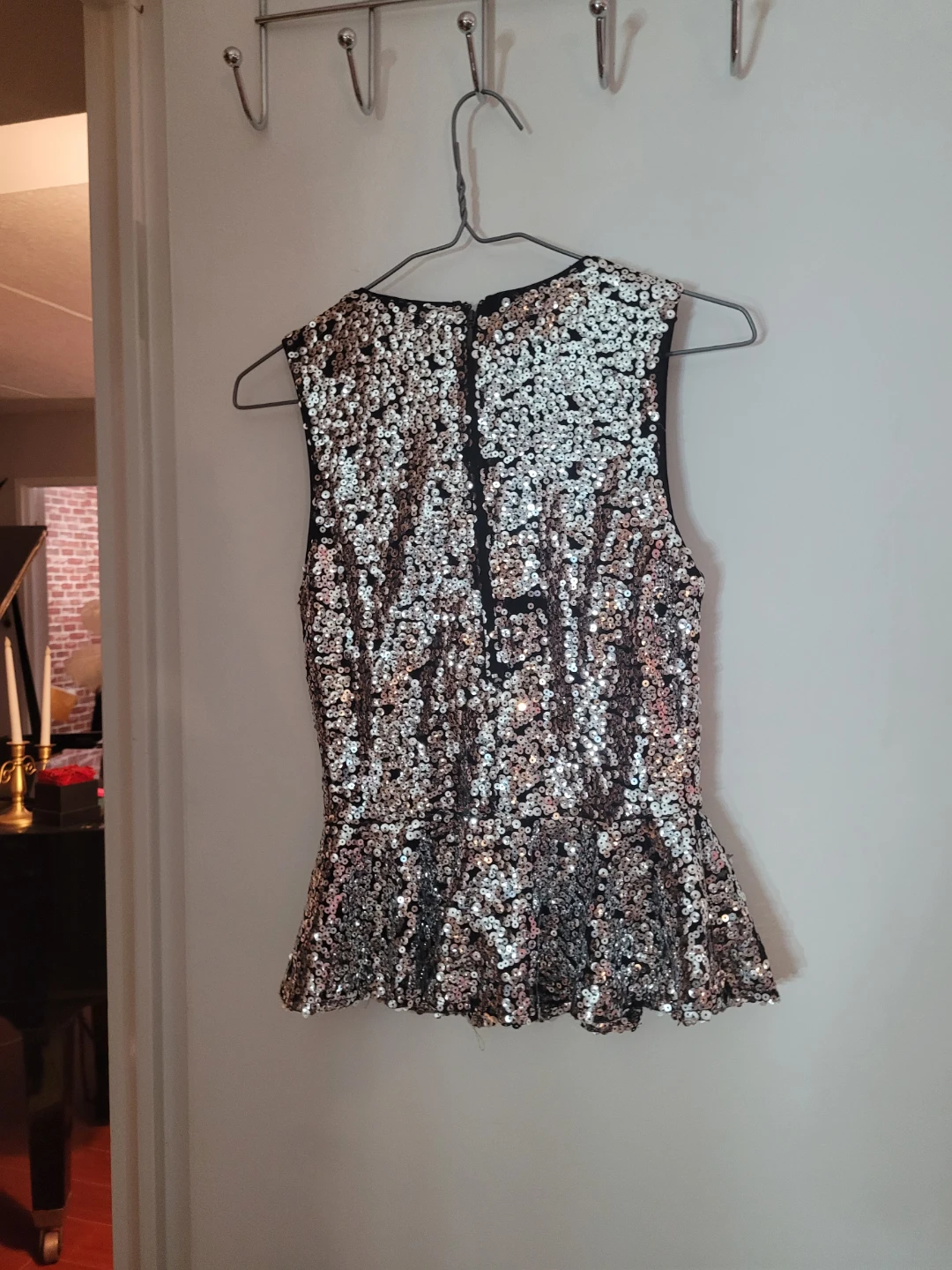 Sparkly Peplum Top - photo 2