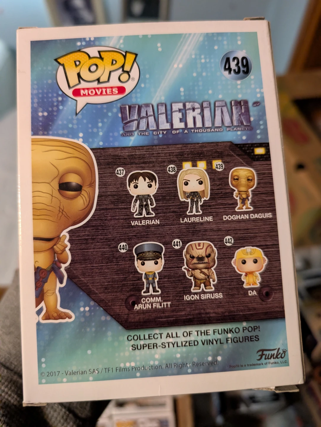Funko Pop! Valerian Doghan 439 Vinyl Figure - photo 2