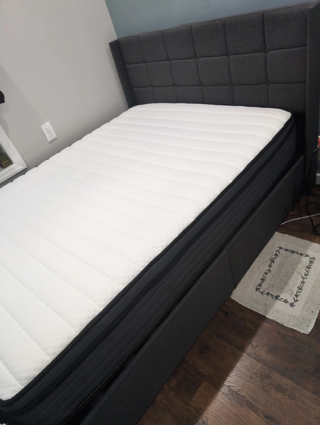 Full Size Bed with Storage (Mattress Included) - photo 2