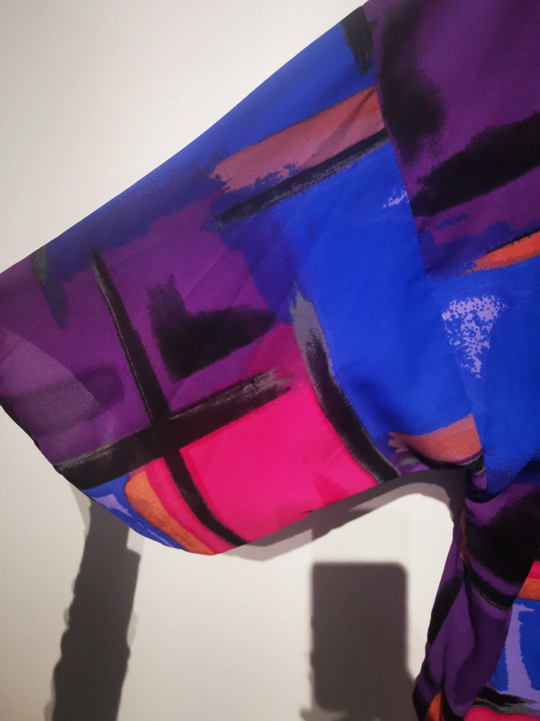 Melissa & Paige Woman Multicolor Abstract Print Tie-Front 1X - photo 4