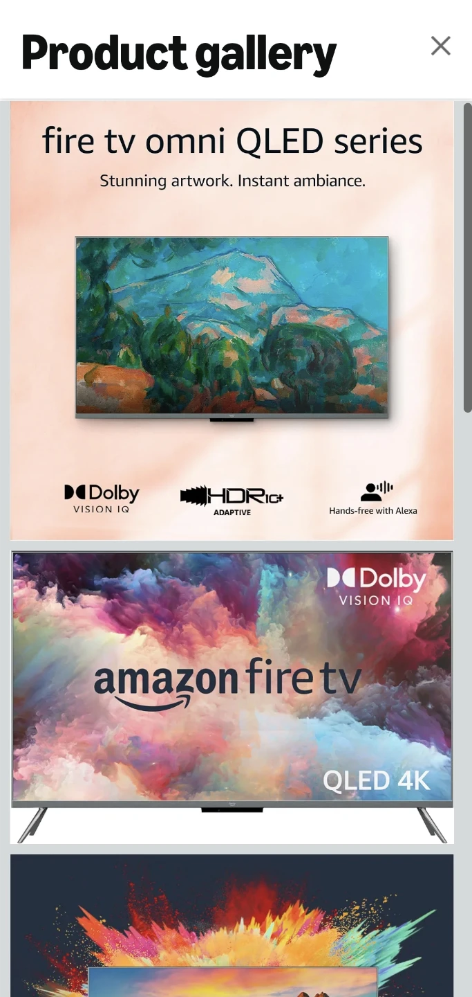 Amazon Fire TV Omni QLED Series 4K TV