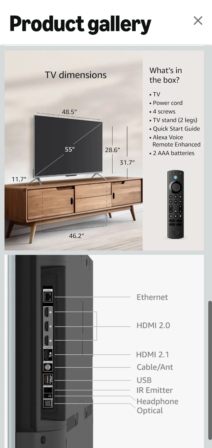 Amazon Fire TV Omni QLED Series 4K TV - photo 2