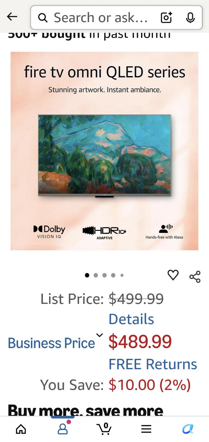 Amazon Fire TV Omni QLED Series 4K TV - photo 3