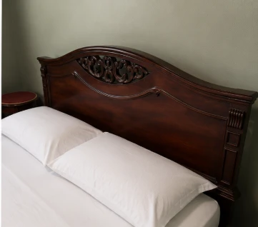 Dbl bed( 6ft×6ft) with 2 side tables,  and mattresses - photo 2