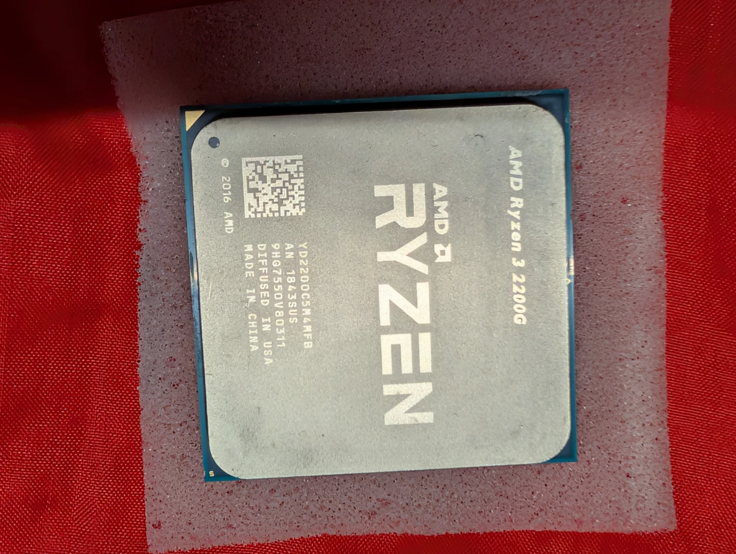AMD Ryzen 3 2200G Processor