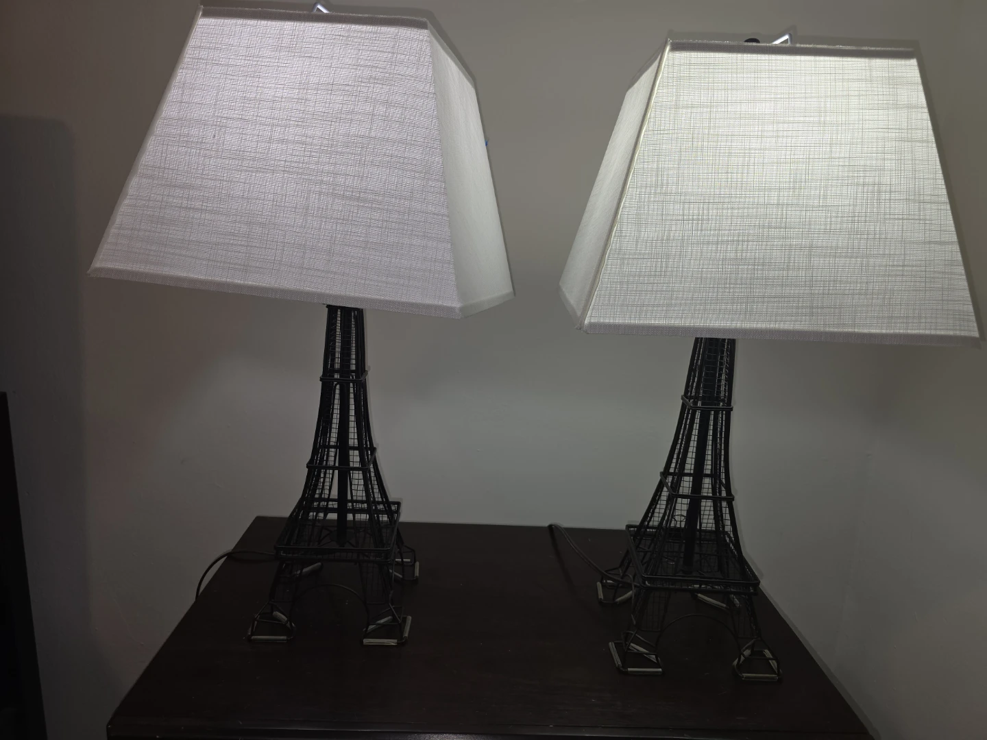 Eiffel Tower Table Lamps - Set of 2