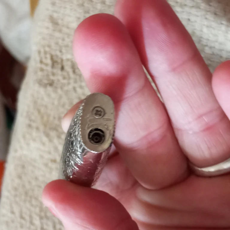Vintage Silver Tone Lighter - photo 3