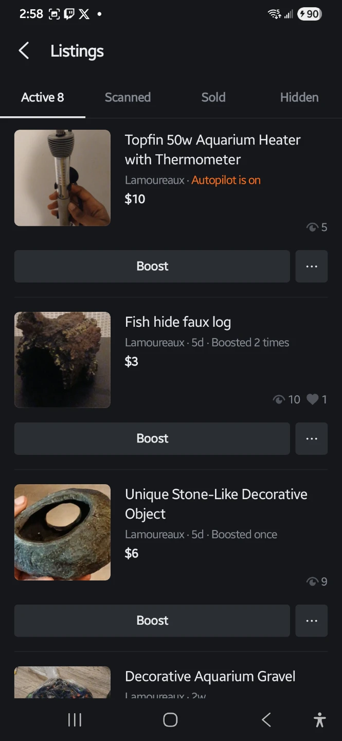 All 8 Aquarium items from my shop - photo 2