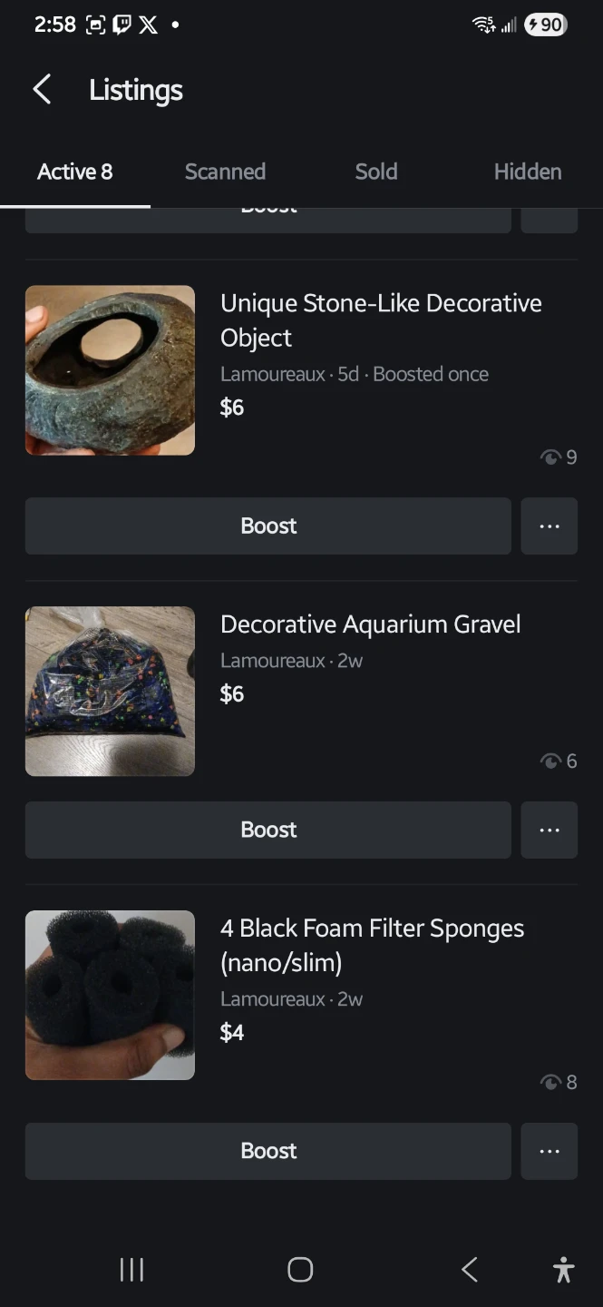 All 8 Aquarium items from my shop - photo 3
