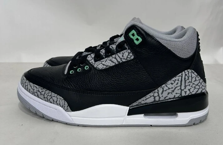 Jordan 3 Retro 'Dark Cement' Sneakers 13 Mens - photo 3