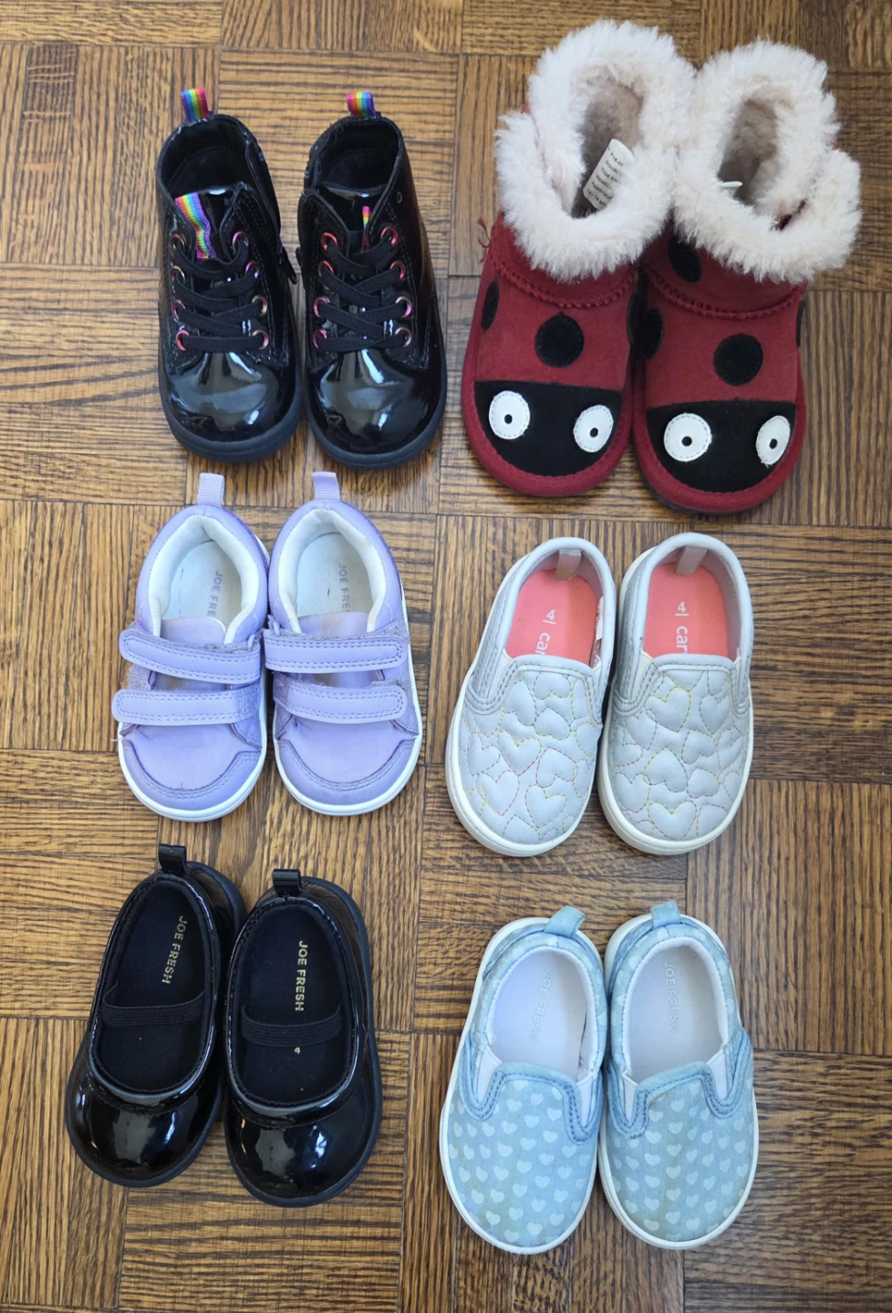 Joe Fresh & Carter's Baby Shoes Bundle