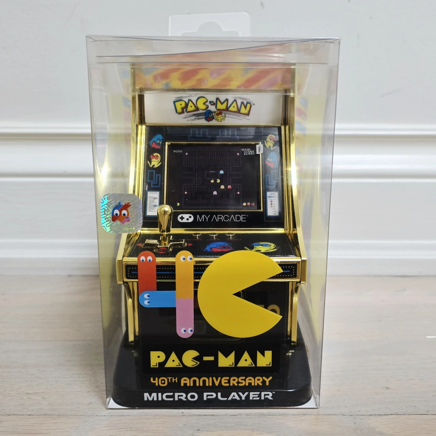 My Arcade Pac-Man 40th Anniversary Micro Player NEW