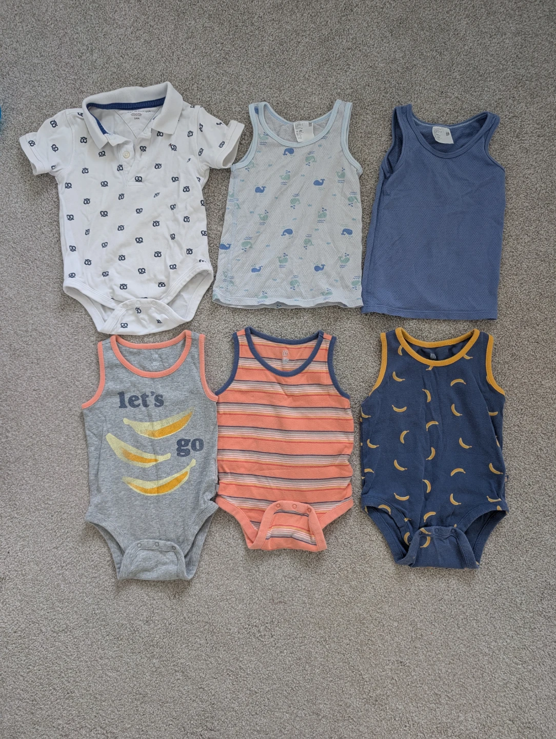 Boys' Clothing Bundle - Summer Shorts & Tops