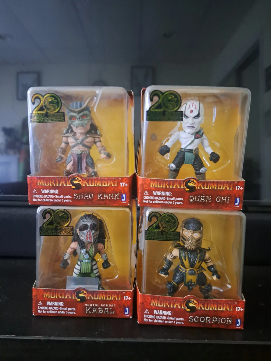 Mortal Kombat Mini Figures 4-Pack