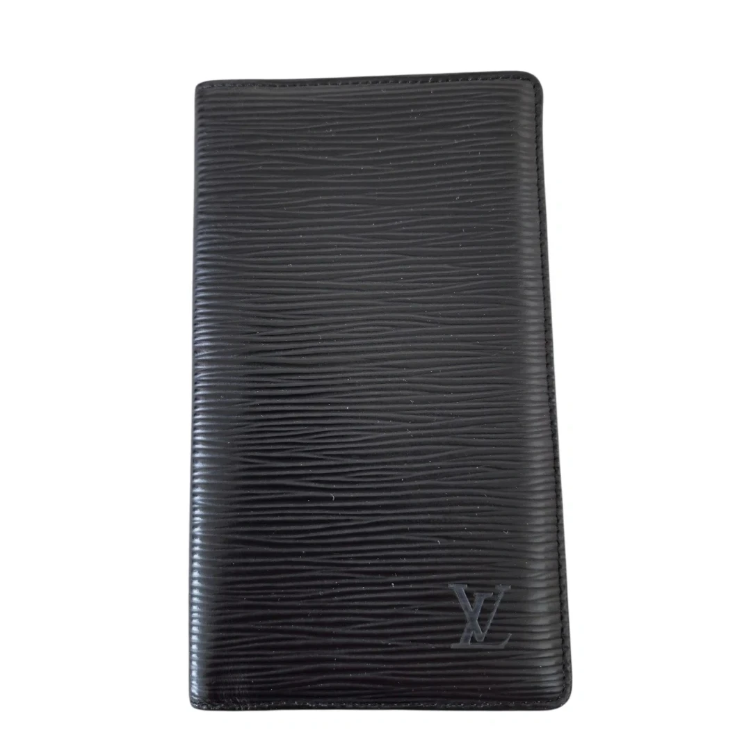 Louis Vuitton Epi Black Leather Wallet