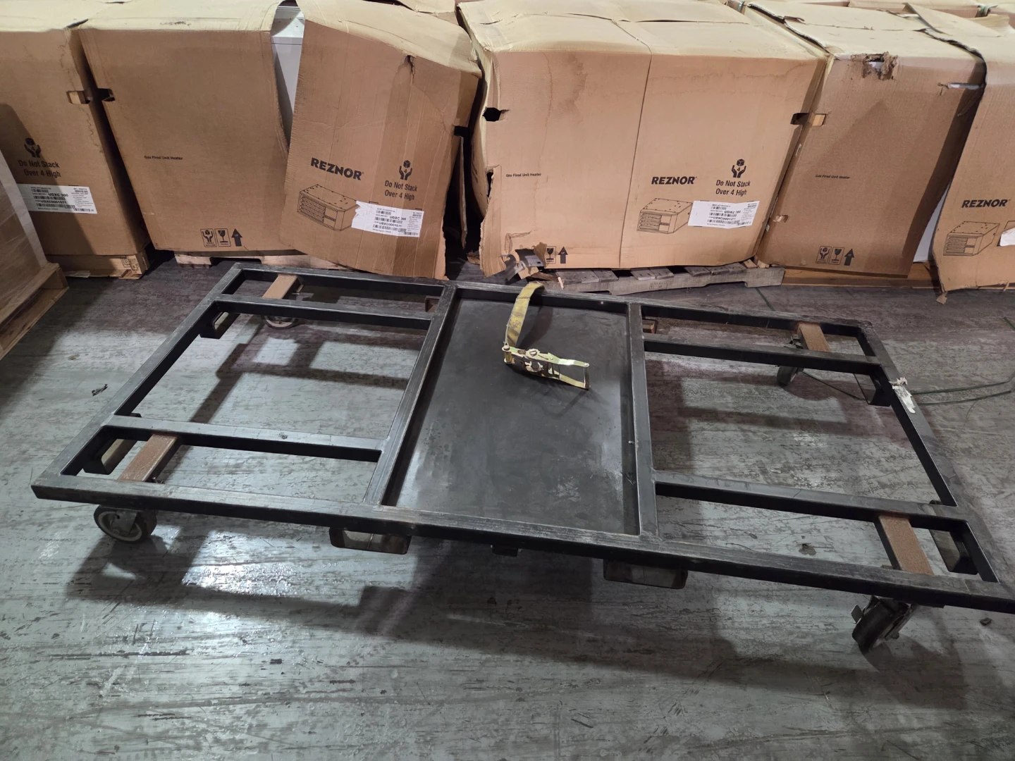 Heavy Duty Metal Rolling Cart