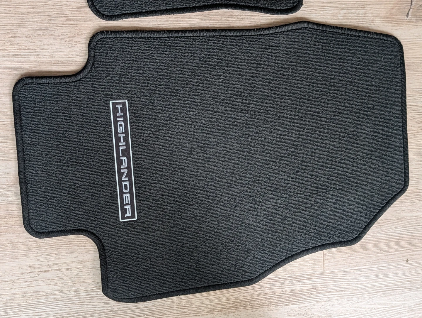 Black Floor Mats for Toyota Highlander