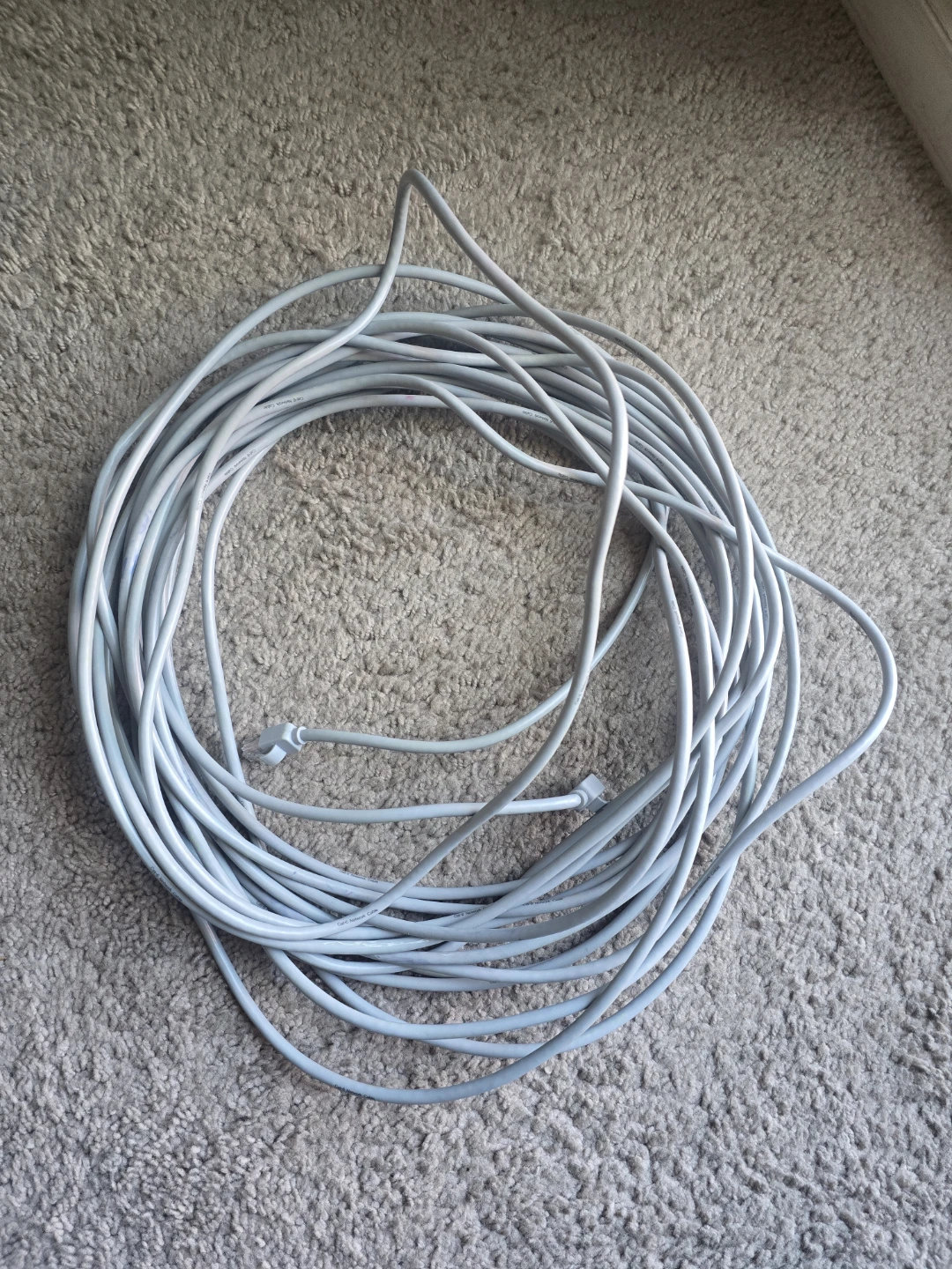 Insignia 15.2m (50 ft.) Cat6 Ethernet Cable - Grey - photo 2