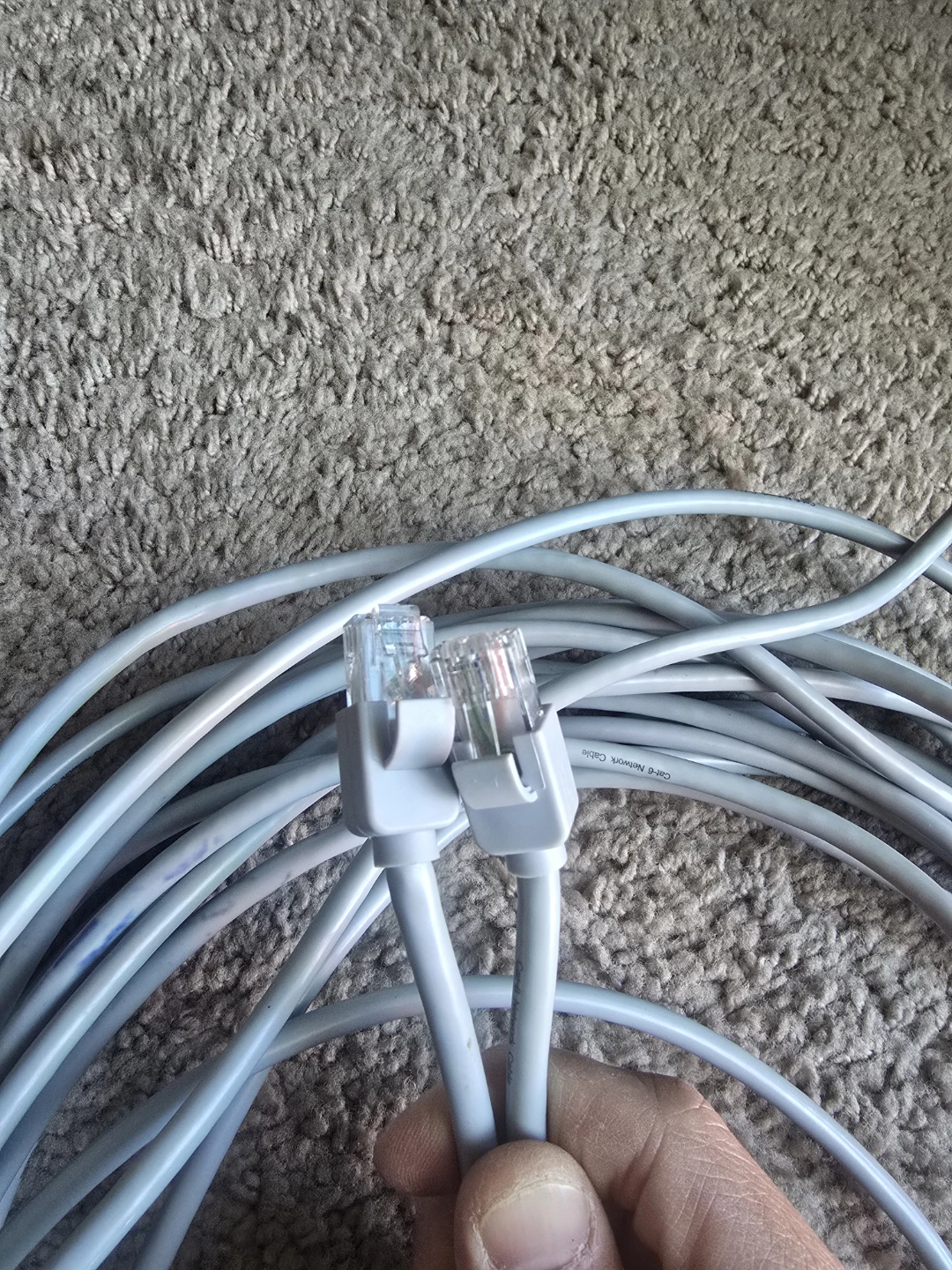 Insignia 15.2m (50 ft.) Cat6 Ethernet Cable - Grey - photo 3