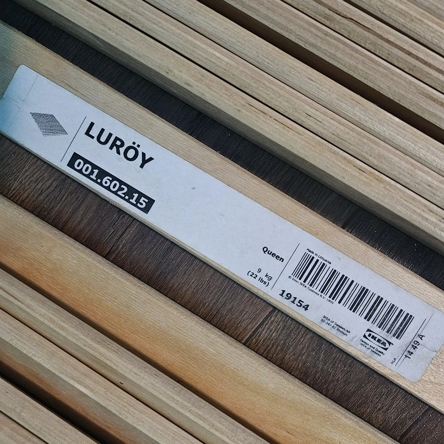 IKEA LURÖY Queen Slat Bed Base - photo 3