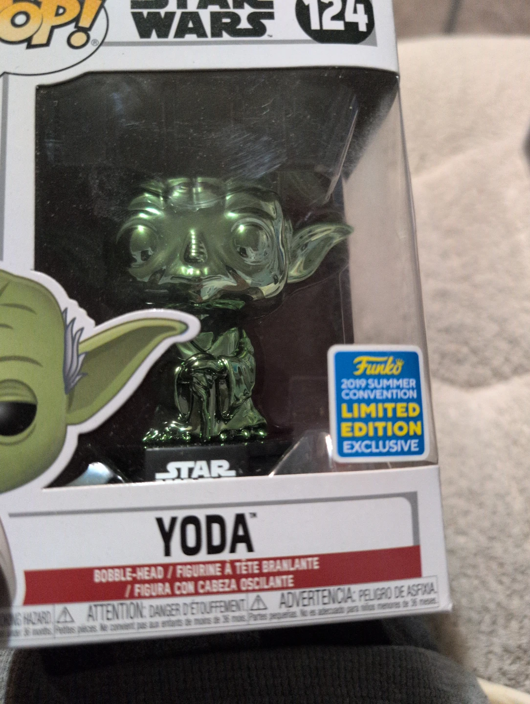 Funko Pop! Star Wars Yoda 124 Limited Edition Exclusive