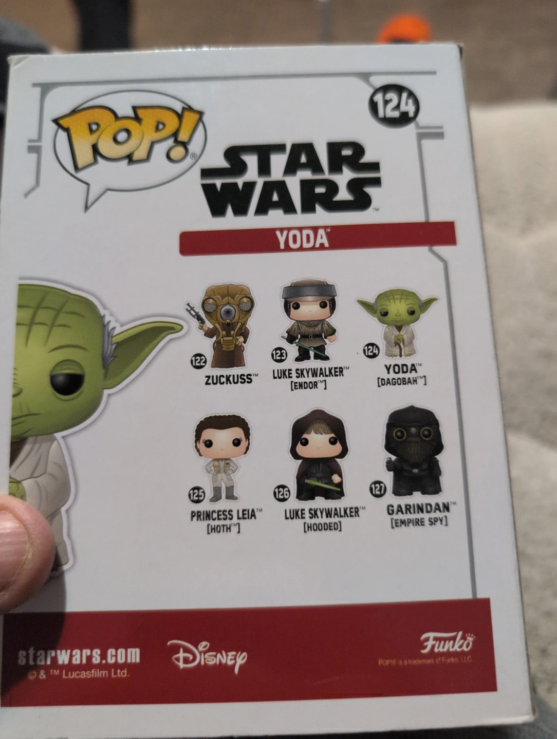 Funko Pop! Star Wars Yoda 124 Limited Edition Exclusive - photo 2