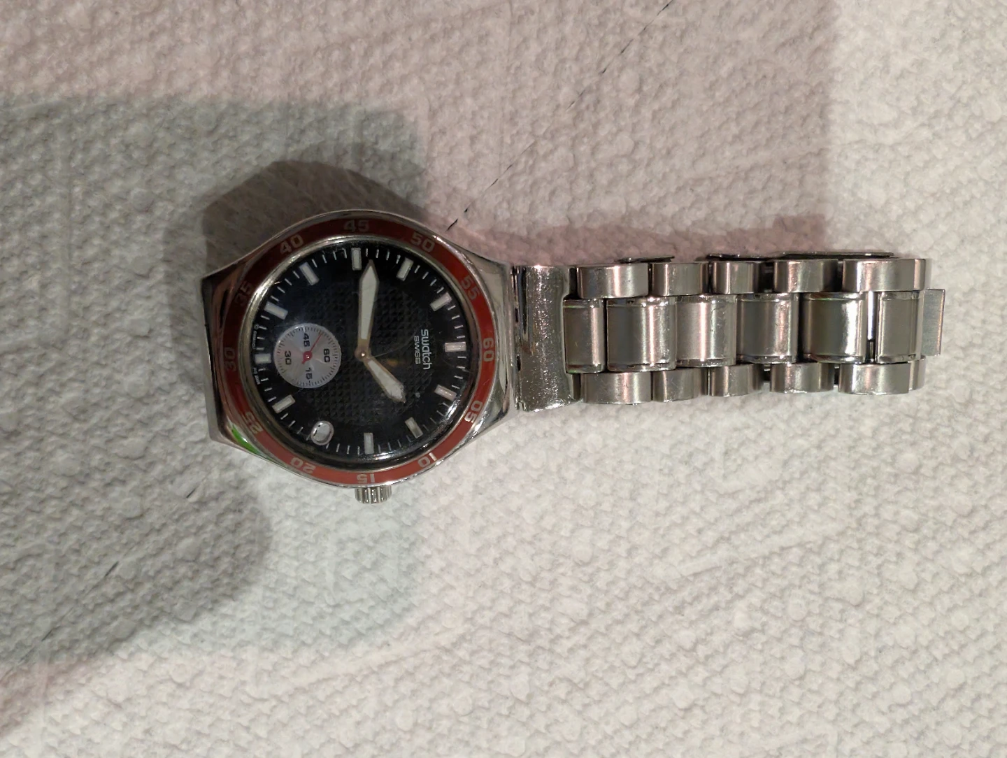 Orginal Swiss Made Swatch Irony Stainless Steel Watch - photo 5