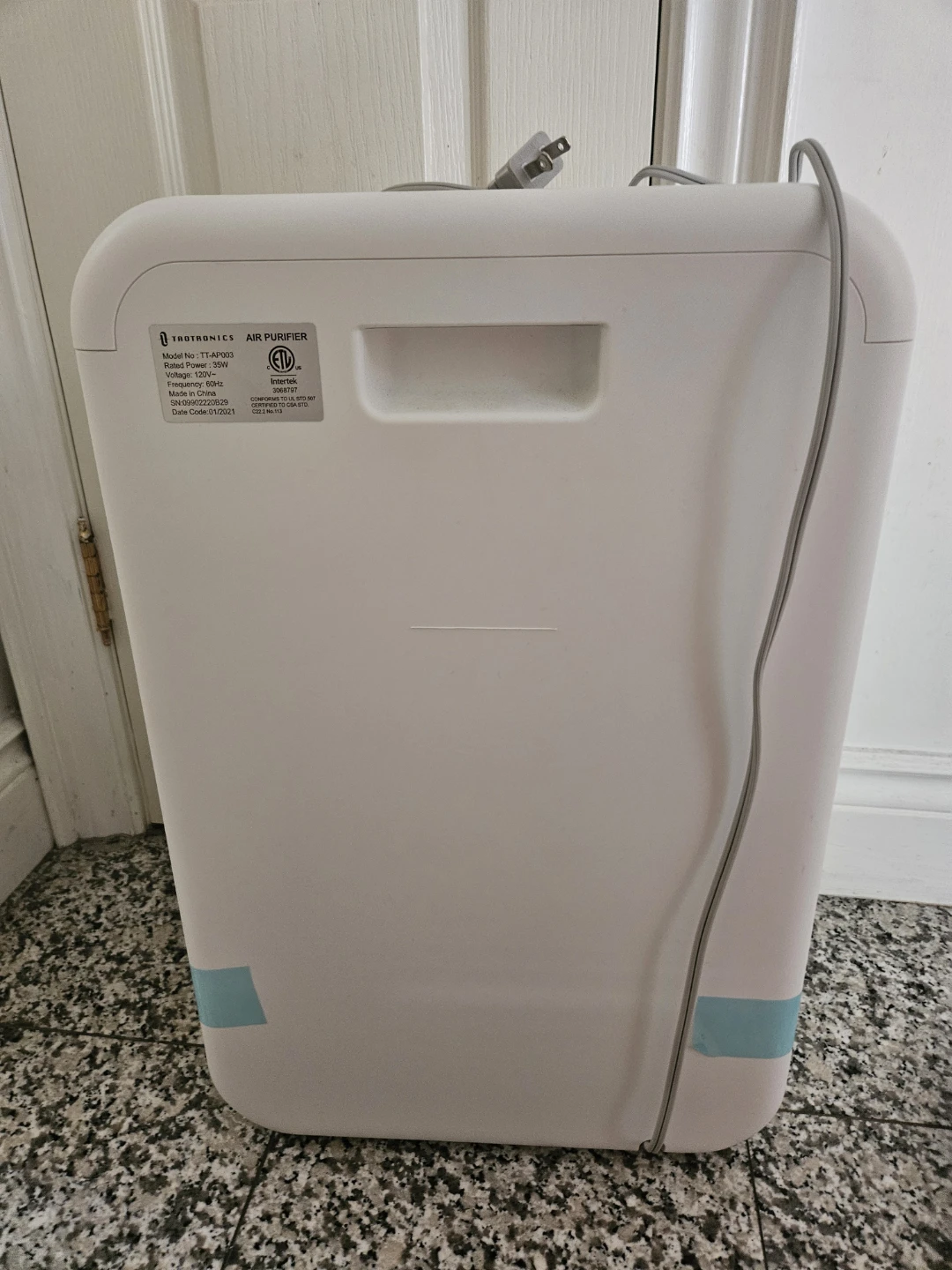 TaoTronics TT-AP003 Air Purifier - photo 3