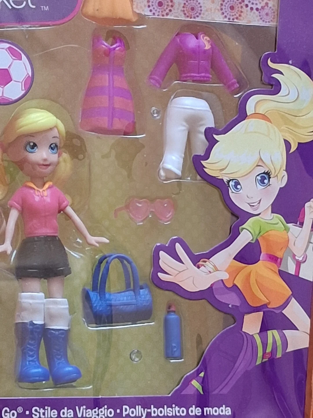 Polly Pocket Style to Go! Doll Playset. 2010 - photo 5