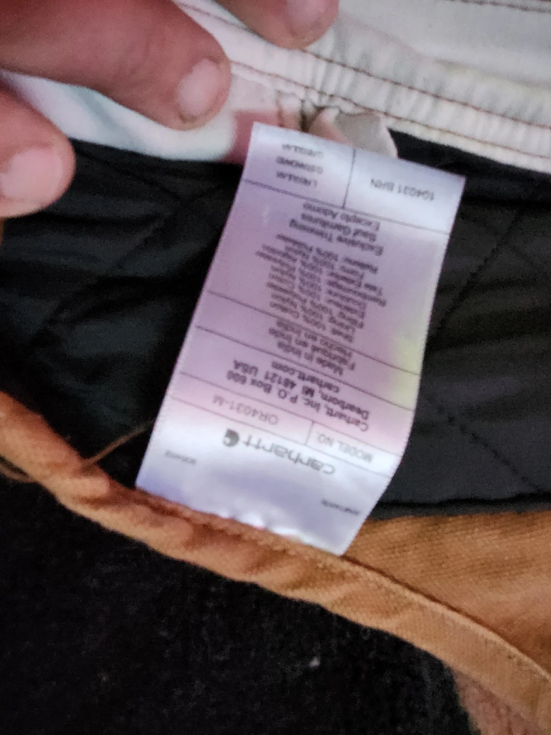Carhartt Overalls Size M Brown - photo 3
