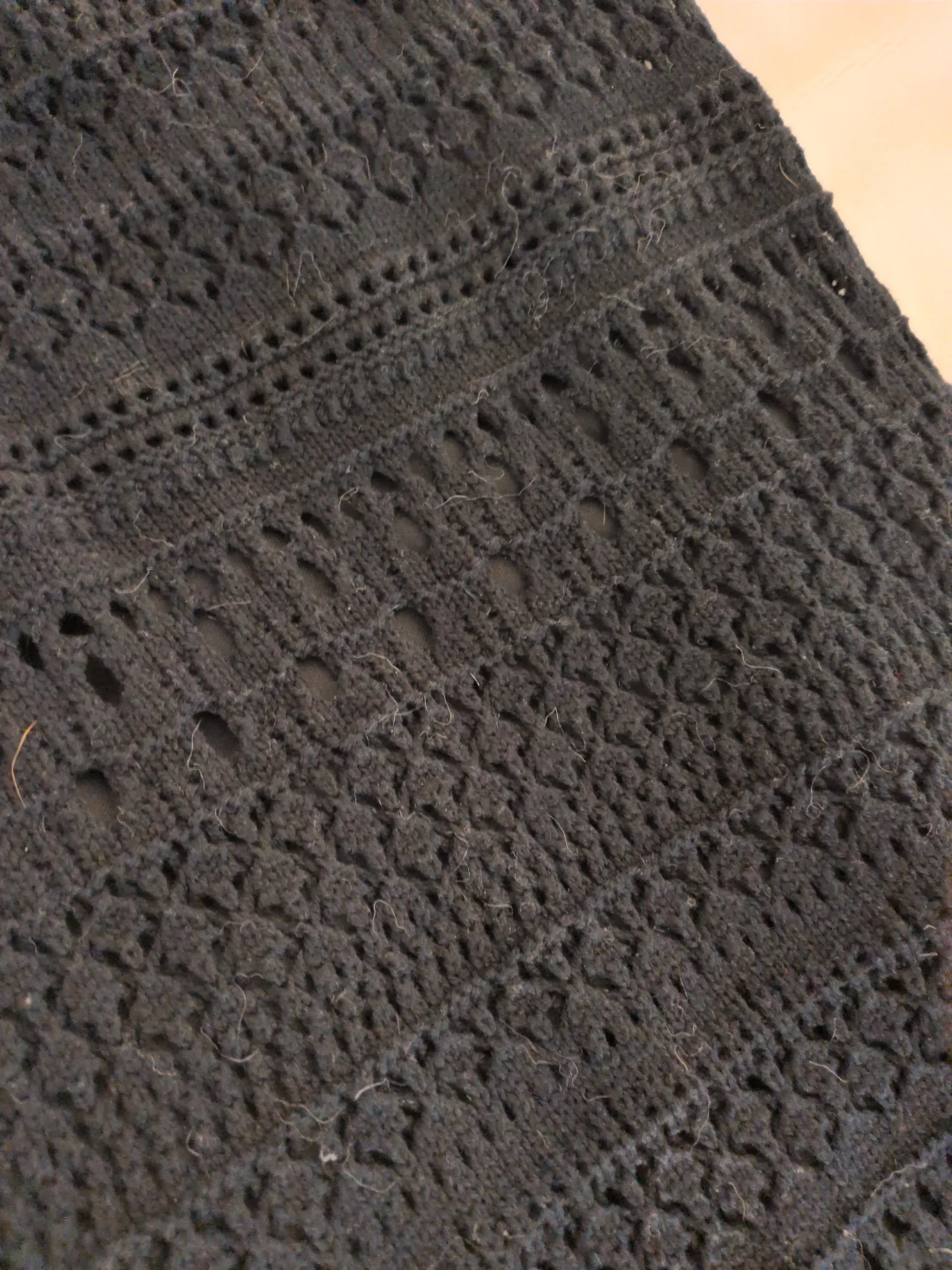 Black Crochet Maxi Dress - photo 2