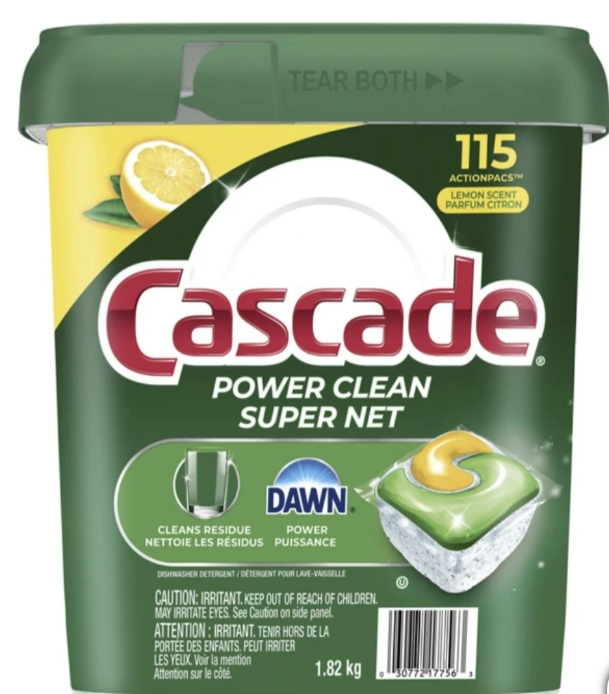 Cascade Dishwasher Detergent 115 Count