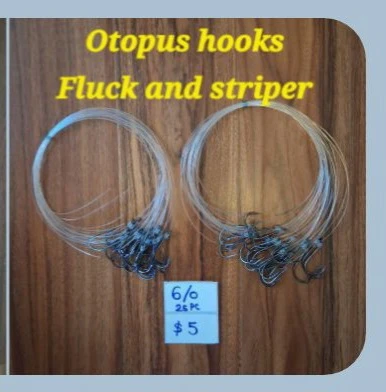 Circle Fishing Hooks - 20pc Size 7/0 & 25pc Size 6/0 - photo 2