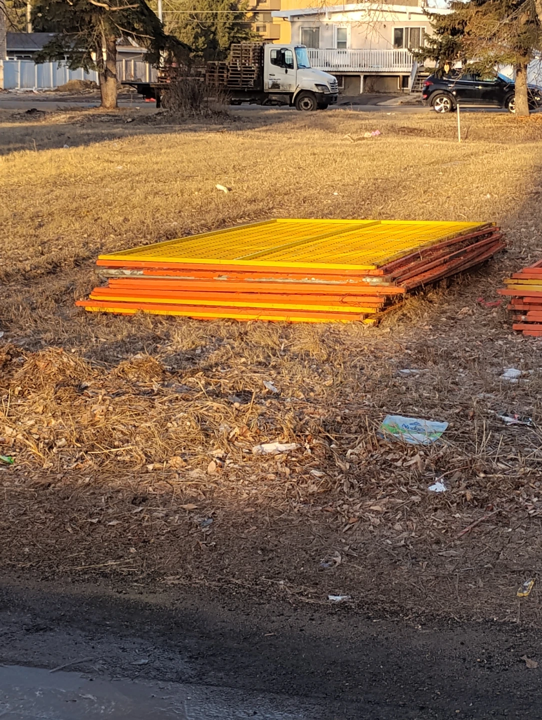 16 (6ft x 9ft) Temporary Construction Fencing Panels+Base Feet - photo 3