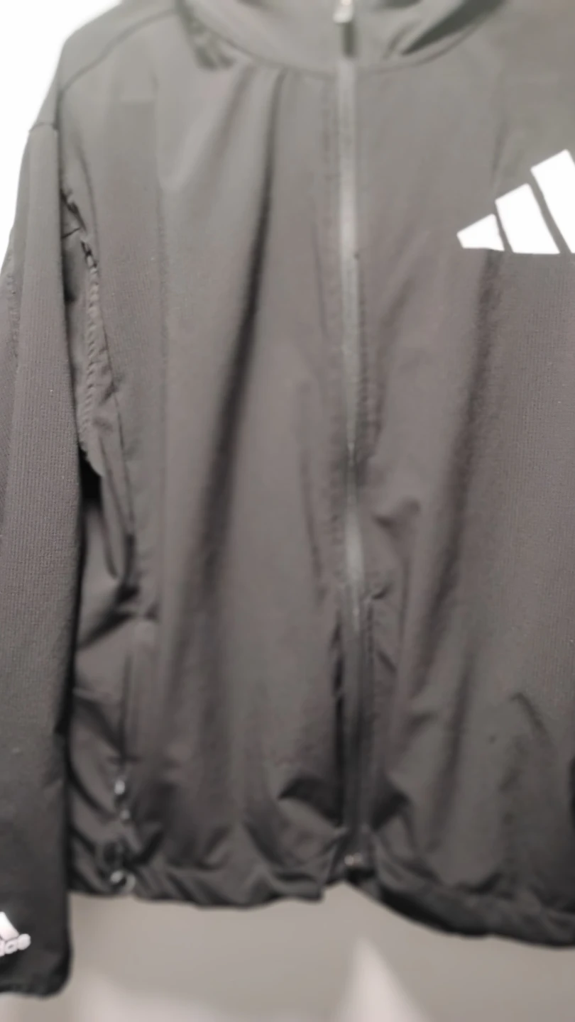 Adidas Black Full Zip Hooded Jacket - photo 5