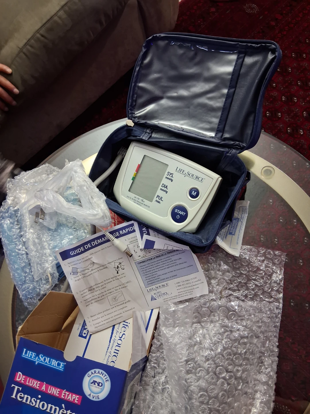 LifeSource Deluxe One Step Blood Pressure Monitor - photo 4