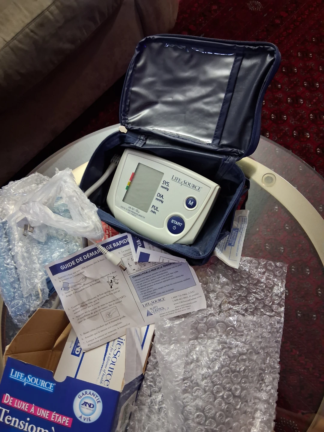 LifeSource Deluxe One Step Blood Pressure Monitor - photo 5