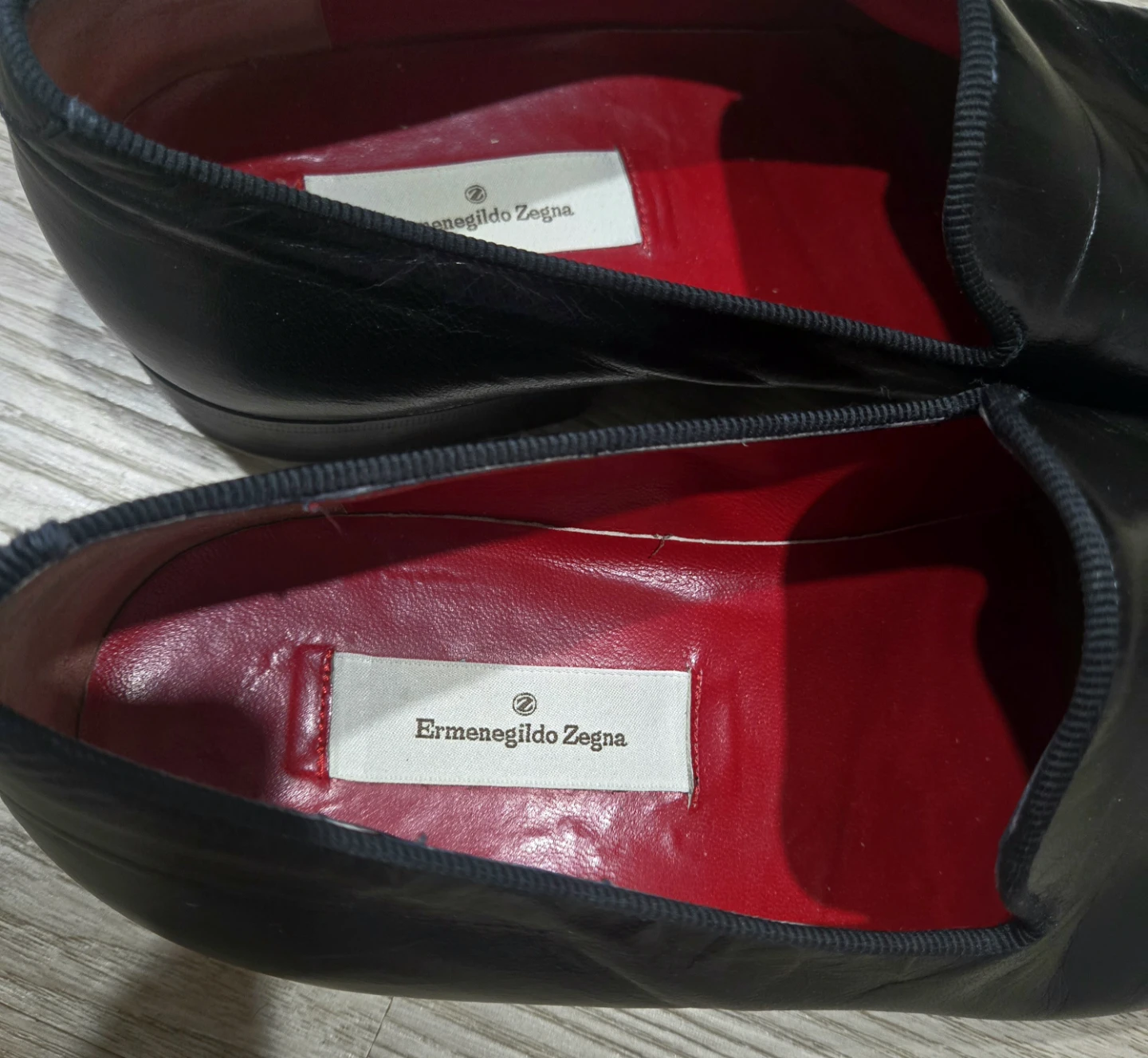 Ermenegildo Zegna Black Leather Loafers - photo 5