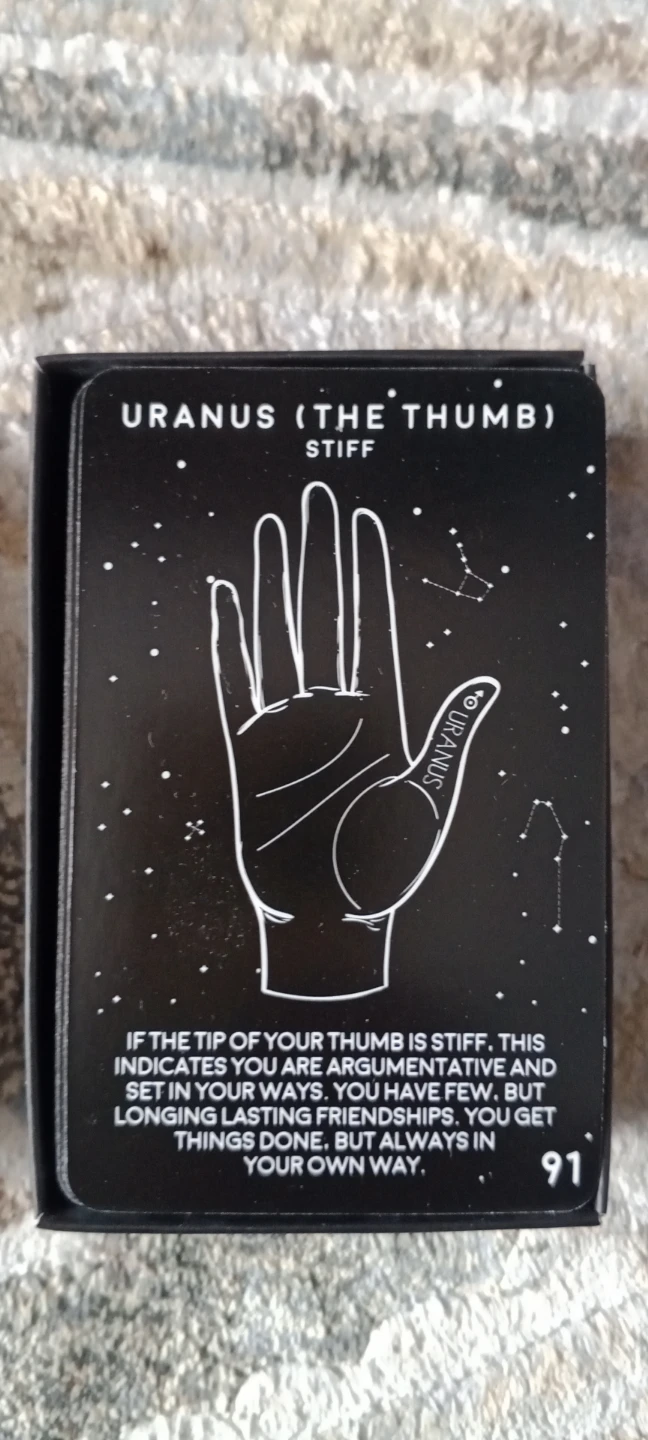 Palm Reading Cards - Set of 100 - photo 3