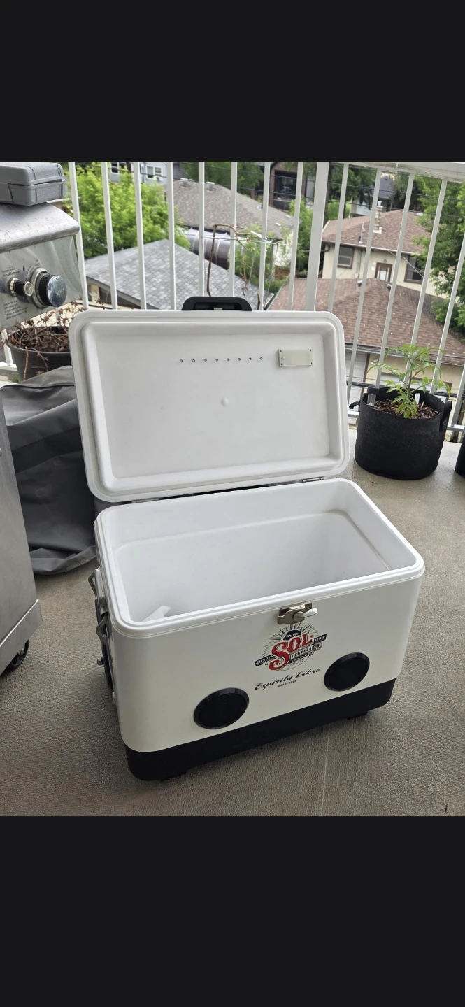 SOL Cerveza Bluetooth Cooler with Wheels - photo 2
