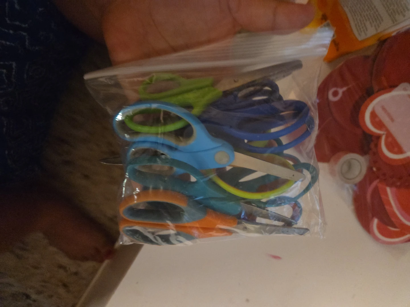 Set of Kids Safety Scissors