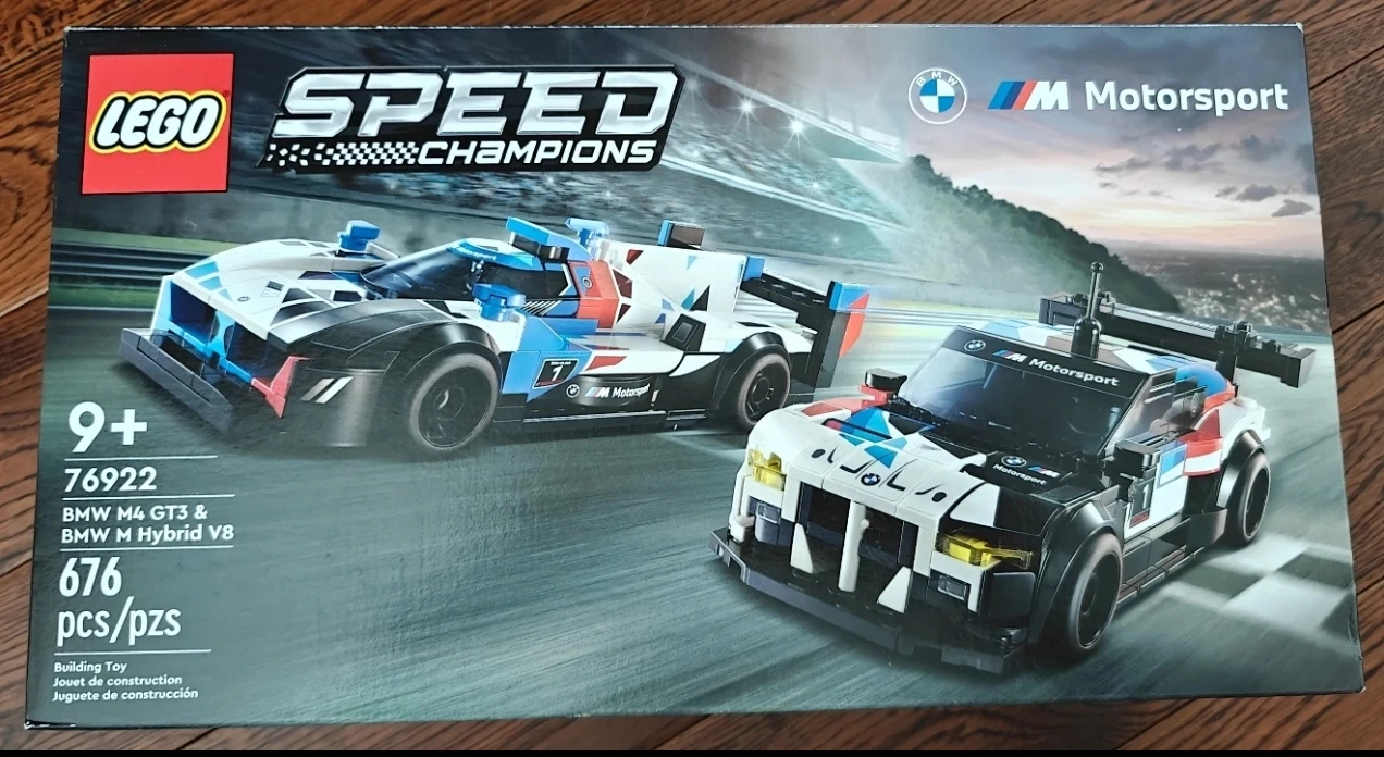 LEGO Speed Champions BMW M4 GT3 & BMW M Hybrid V8 76922 (new)