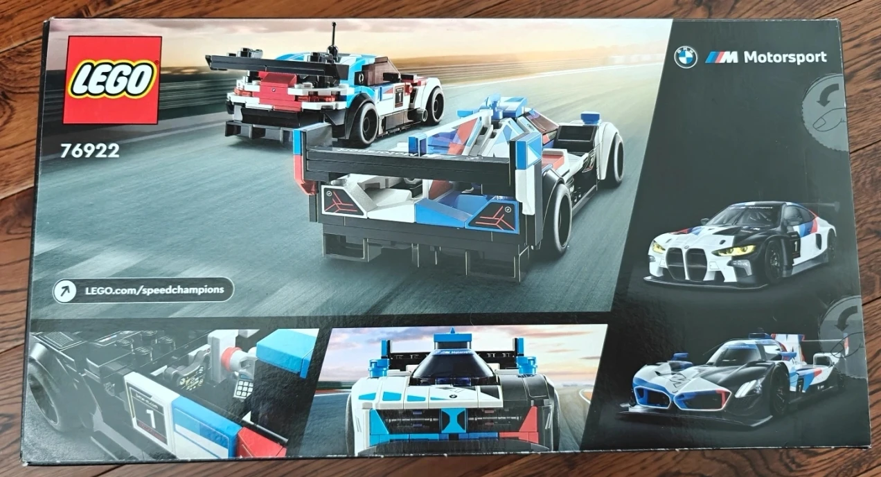 LEGO Speed Champions BMW M4 GT3 & BMW M Hybrid V8 76922 (new) - photo 2